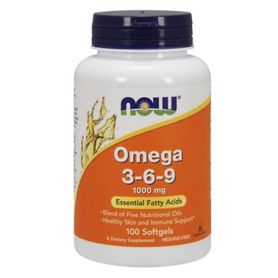  NOW Omega 3-6-9 1000 mg 100 