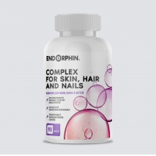 Витамины ENDORPHIN Complex for Skin, Hair and Nails 90 капсул