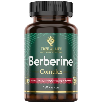  Tree of Life Berberine Complex 120 
